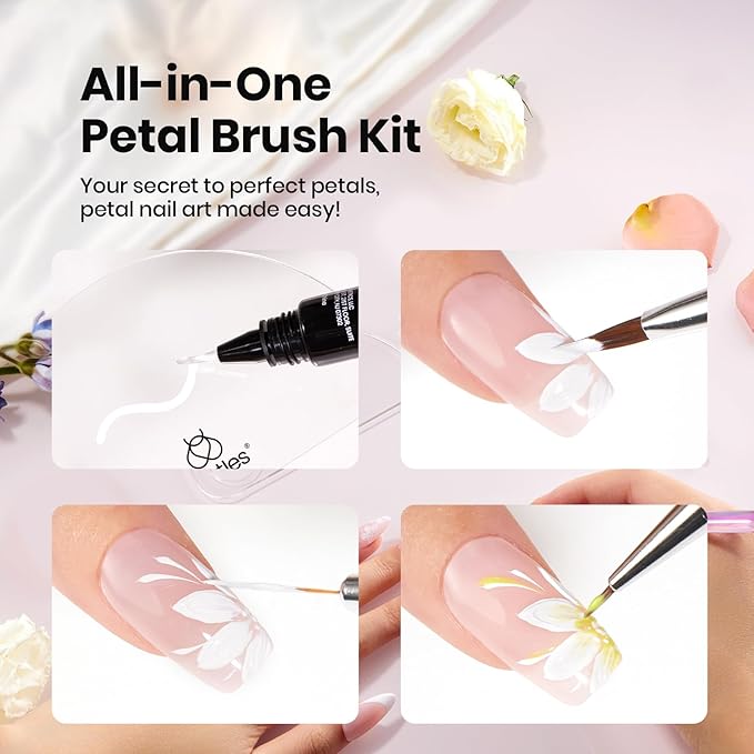 Beetles Nail Art Brushes Set for Gel Polish 3 Pcs Nail Art Design Pen