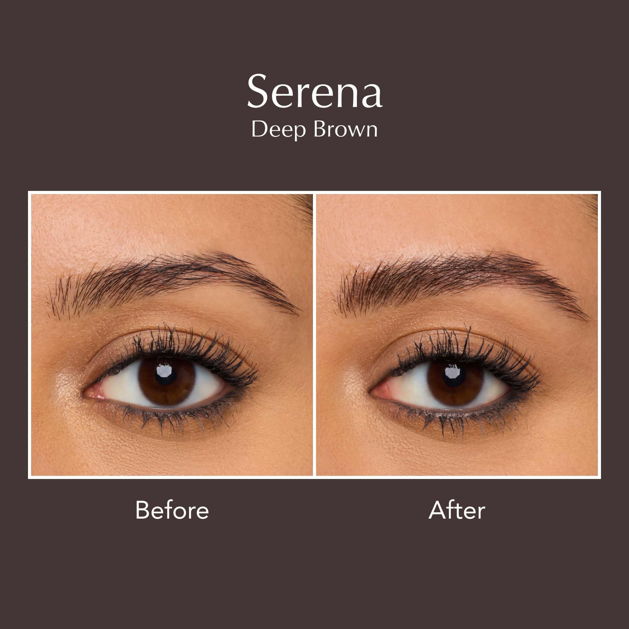 Thrive Causemetics Instant Brow Fix Eyebrow Gel, Deep Brown Shade