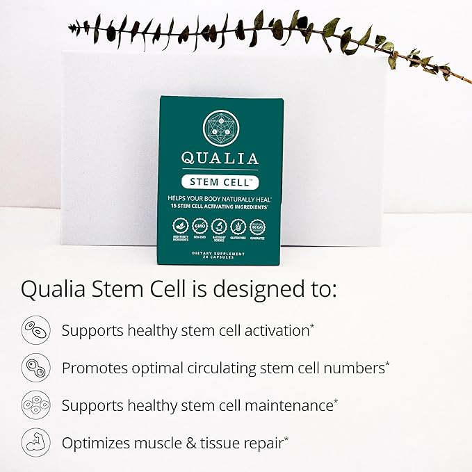 Qualia Stem Cell Supplement for Healthy Aging and Immune System Resilience