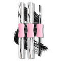 KYDA 2 Pcs Double Ended Metal Mascara, Volumizing Lengthening Clump-Free Black Mascara, Waterproof Formula for Dramatic Lashes, Curling, Washable Eyelash Makeup