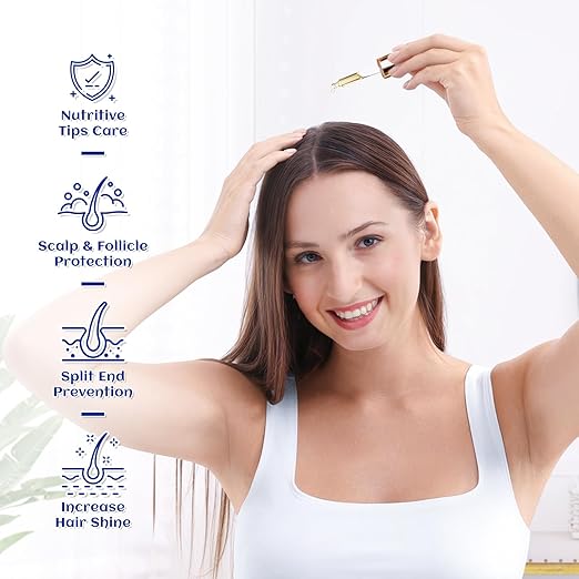 HIQILI Organic Rosehip Seed Oil Cold Pressed for Face Care & Hydrating Skin