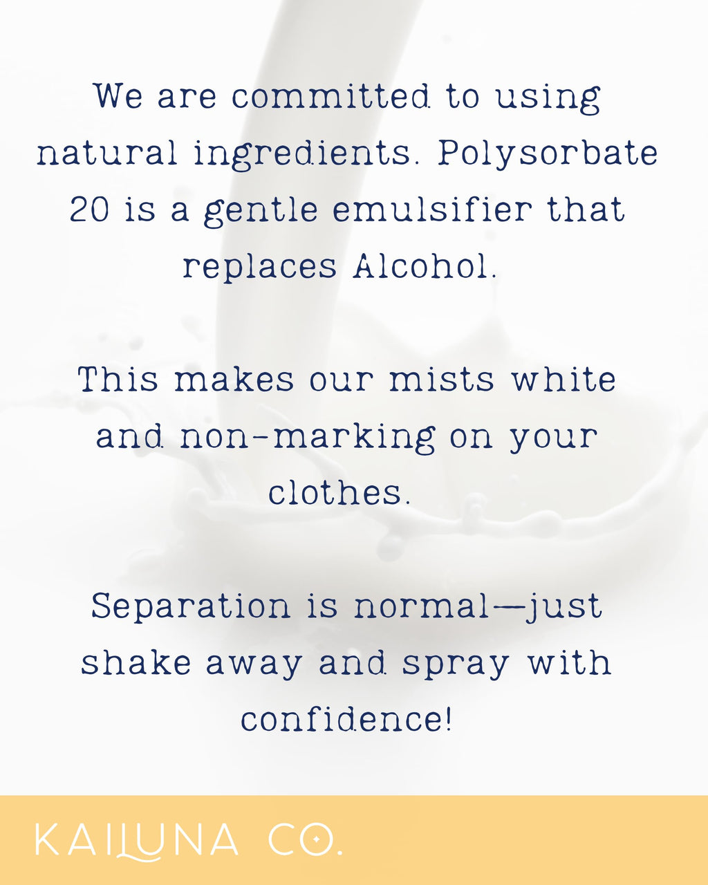 Kailuna Co. Cocoa Butter Cashmere Essential Oil Hair & Body Mist, 0.5 Fl Oz