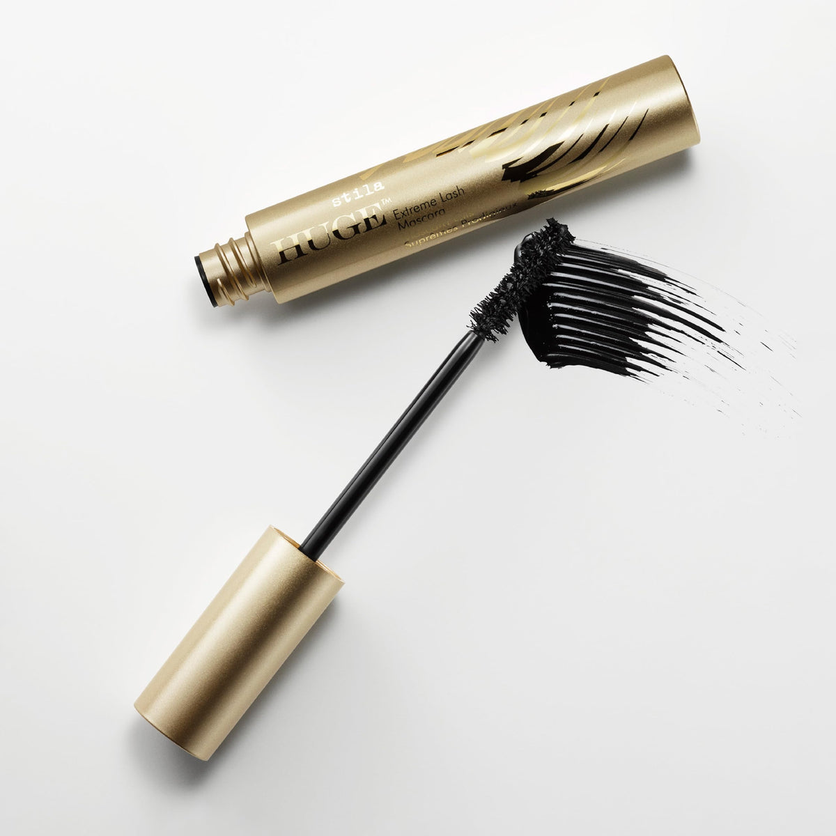 Stila HUGE Extreme Lash Volumizing Mascara, Curl & Lift, Intense Black