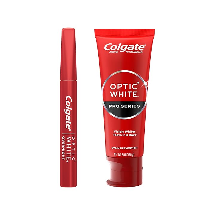 Colgate Optic White Overnight Whitening Kit with Hydrogen Peroxide