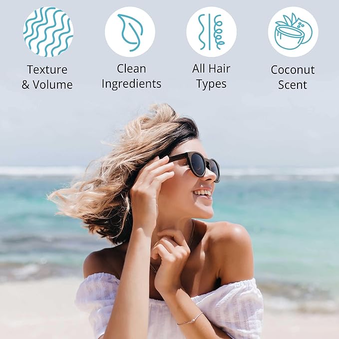 Sea Salt Spray - Aloe-Enhanced Texture Spray, Beach Waves without Dryness