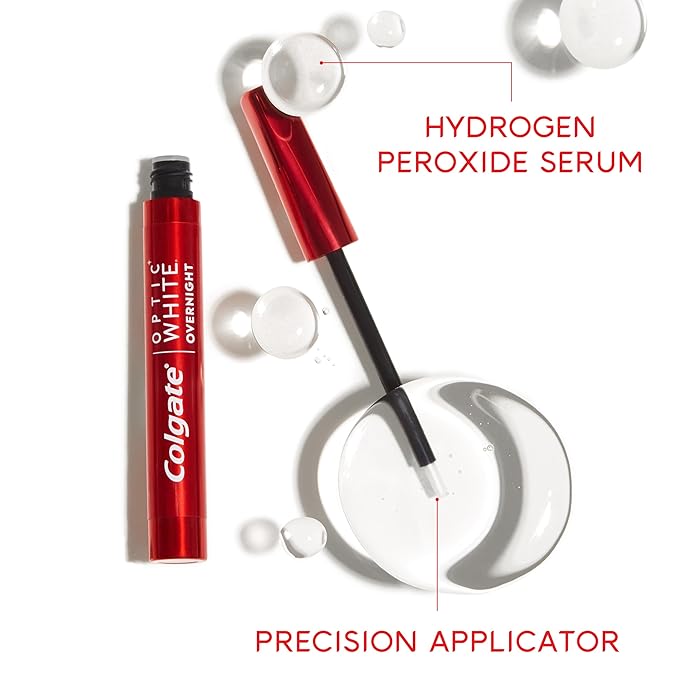 Colgate Optic White Overnight Whitening Kit with Hydrogen Peroxide
