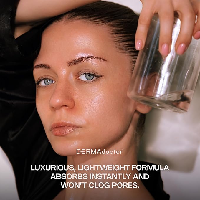 DERMAdoctor Vitamin C Oil for Face, Hydrating 20% Vitamin C Night Oil, 1 Oz
