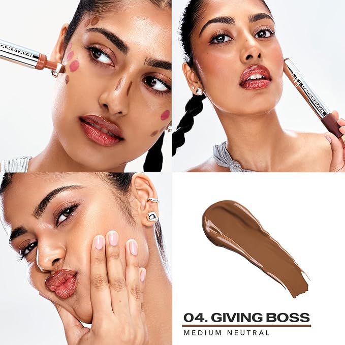 Sacheu Liquid Contour STAY-N Cream Contour, Longwear, Giving Boss