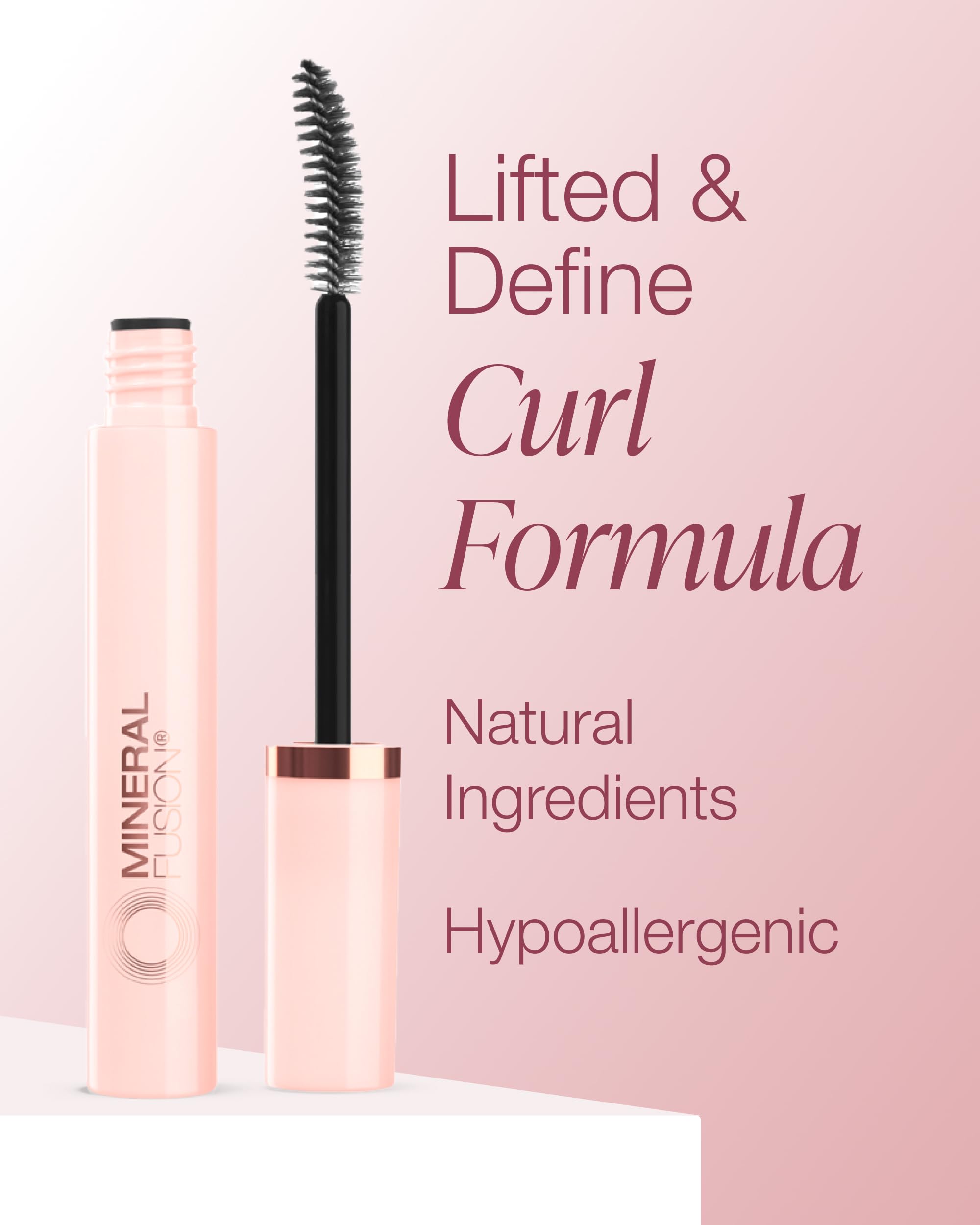 Mineral Fusion So Lifted Lash Defined Curl Mascara (Black)