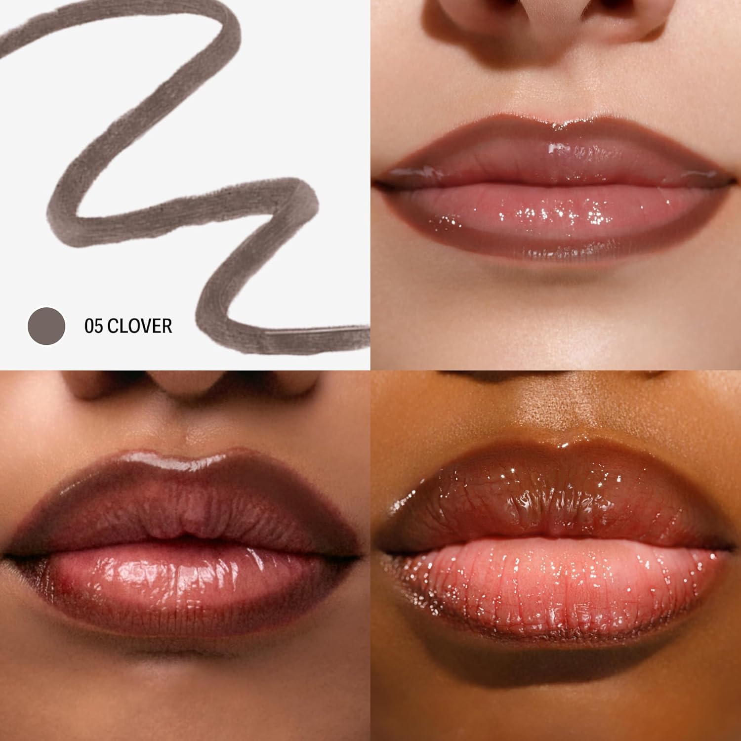 Sacheu Lip Liner STAY-N Peel Off Lip Stain Set, Deep Bundle, 3-Pack