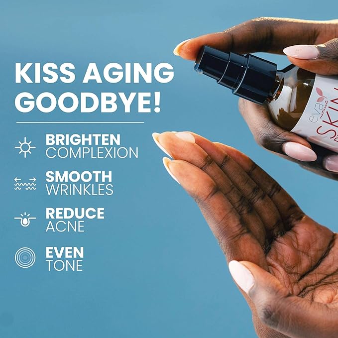 Retinol Serum for Face with Hyaluronic Acid – Lightweight Night Serum for Smoother, Radiant-Looking Skin – Improves the Appearance of Fine Lines & Uneven Tone – 2 oz