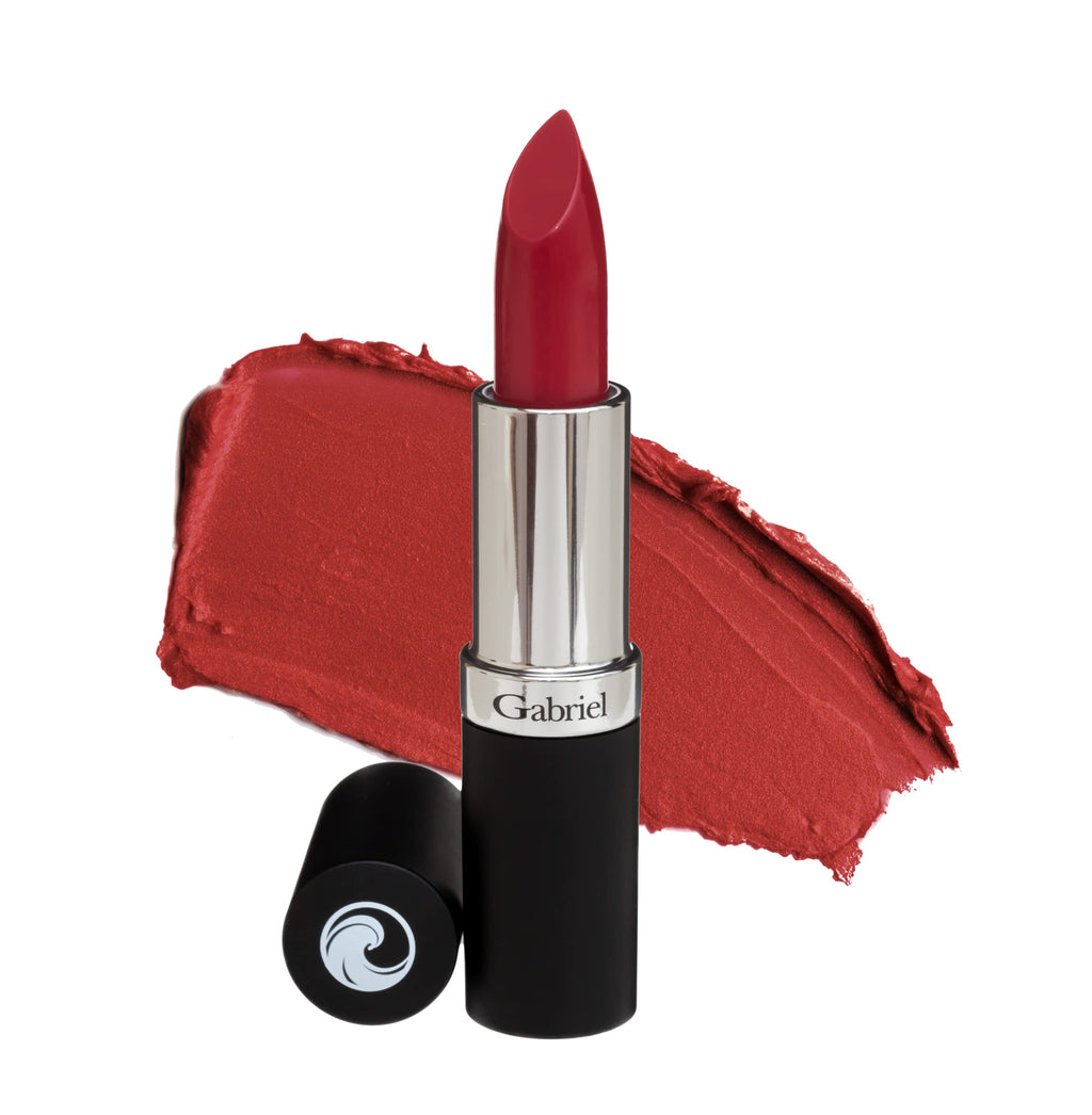 Gabriel Cosmetics Organic Lipstick (Matte Spice - Brown Berry/Cool Crème), 0.13 Oz.