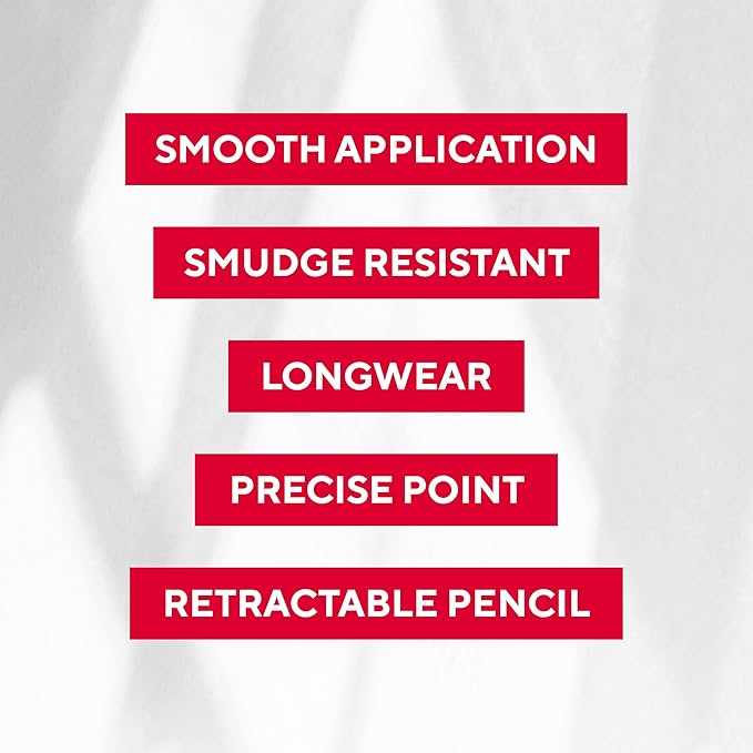 Mirabella Line & Define Lip Definer Lip Pencil, Smoothing & Moisturizing Retractable Lip Liner with Long-Lasting & Ultra-Creamy Formula, Antioxidants Vitamin C & E, & Built-In Sharpener - Spunky