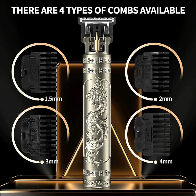 Luwihou Beard Trimmer for Men-Hair Clippers for Men-Bronze