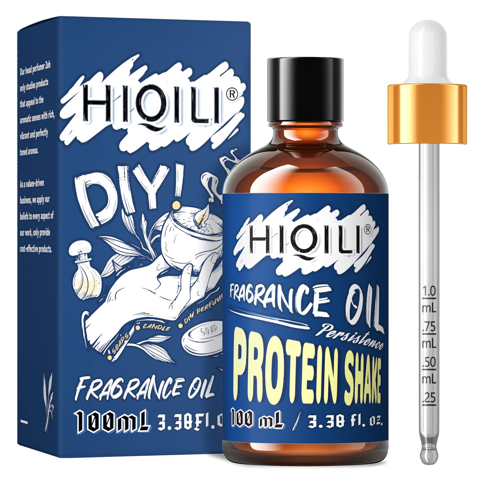 HIQILI Protein Shake Fragrance Oil for Diffuser, Candle & Soap