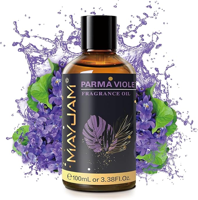 MAYJAM Parma Violet Fragrance Oil for Diffusers for Home, 100ML/3.38FL.OZ