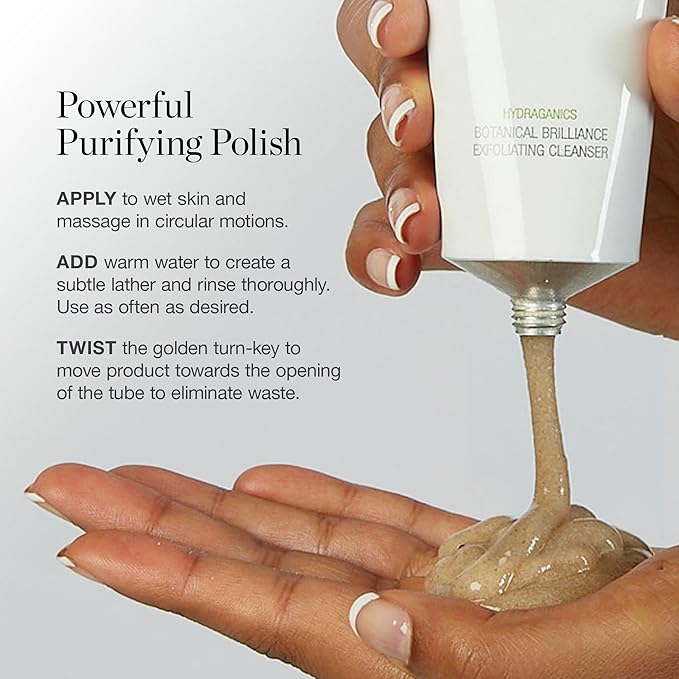 Ogee Botanical Brilliance Exfoliating Cleanser, 3.8 Fl Oz (Pack of 1)