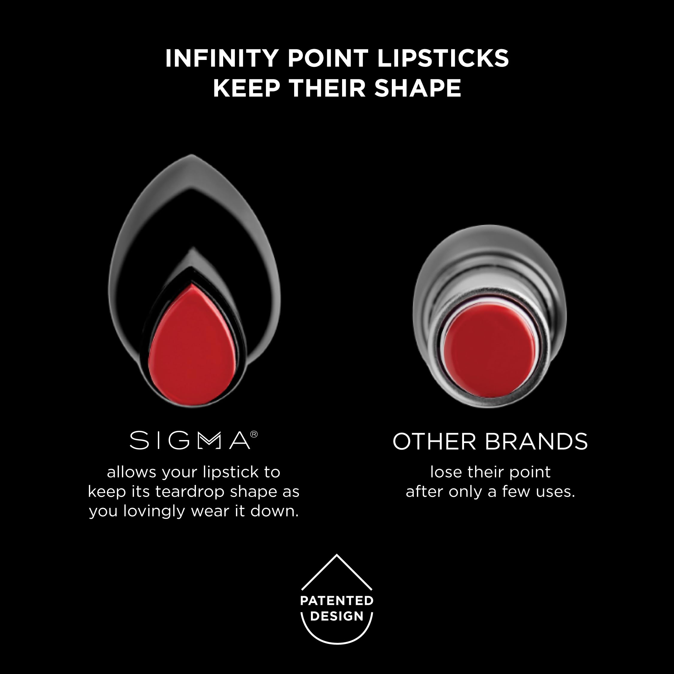 SIGMA BEAUTY Infinity Point Lipstick - Peach Tea