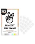 PEACE OUT Acne Day Dot Invisible Hydrocolloid Pimple Patches (20 count)