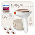 Philips Lumea IPL — Salon-Like Laser Hair Removal for Women, Permanent Hair Reduction Device At Home for Face & Body — Safe & Painless for Face, Bikini, Body, 5 Settings & Skin Sensors, BRI984/03