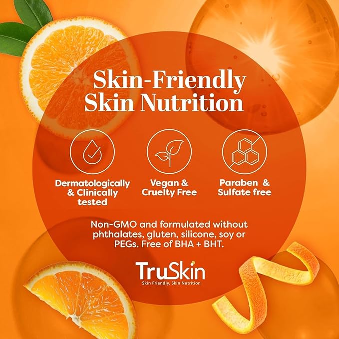 TruSkin Vitamin C Night Cream Brightening Face Moisturizer, 2 fl oz