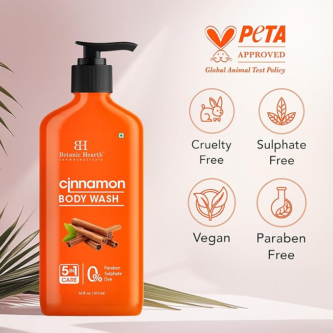 Botanic Hearth Cinnamon Body Wash – 16 fl oz