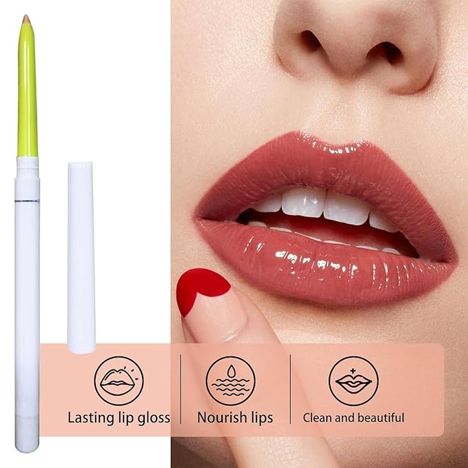 FUERHPSH Invisible Extreme Plumping Lip Liner, Invisible Lip Liner Plumper, Suitable for All Skin Tones,1pc