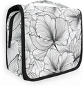 senya Hanging Travel Toiletry Bag Flowers Kit Makeup Case Cosmetics Organizer for Men Women pretty