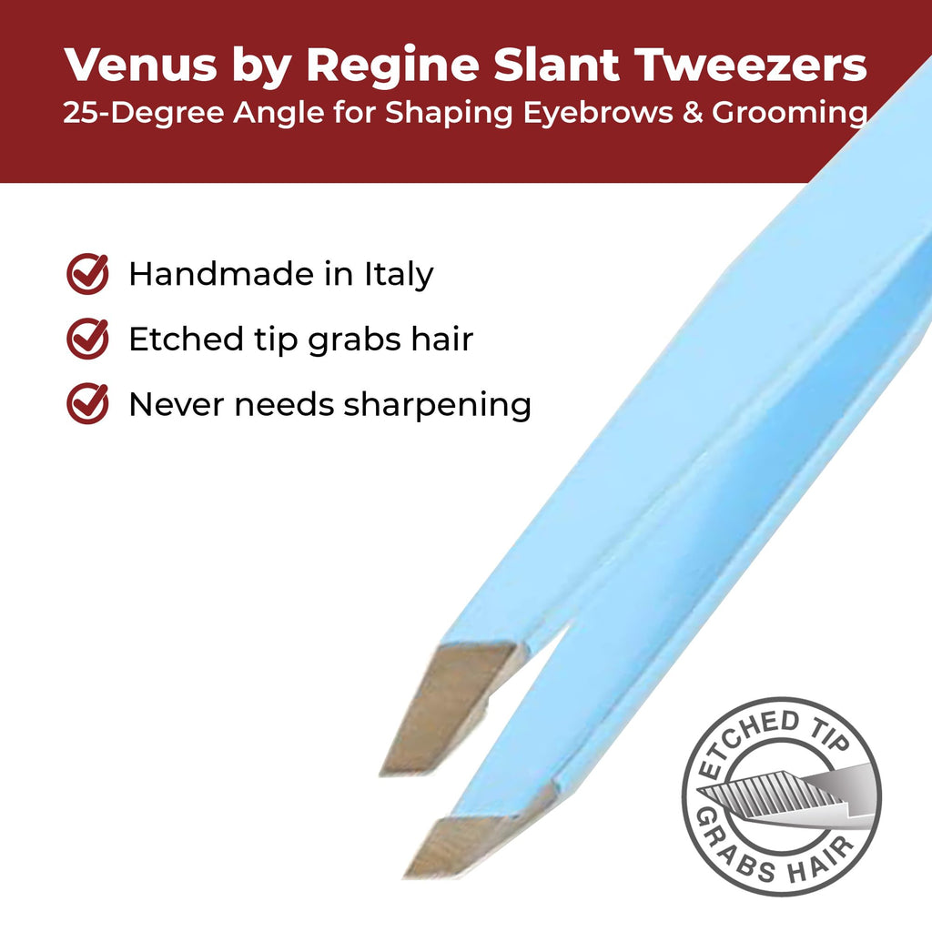 Venus by Regine Slant Tweezers, Blue