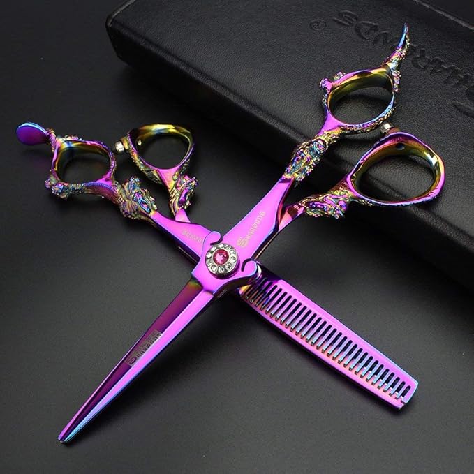 5.5/6 /7 Inch Professional Scissors Barber Scissors Set (5.5 inch 2pc)