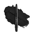 Color Mirror Cream Waterproof Hypoallergenic Eyeshadow Stick, long wear Metallic Glitter Matte Eye Shadow Pencil With Makeup Brush, Eye Brightener, 34 Midnight Matte
