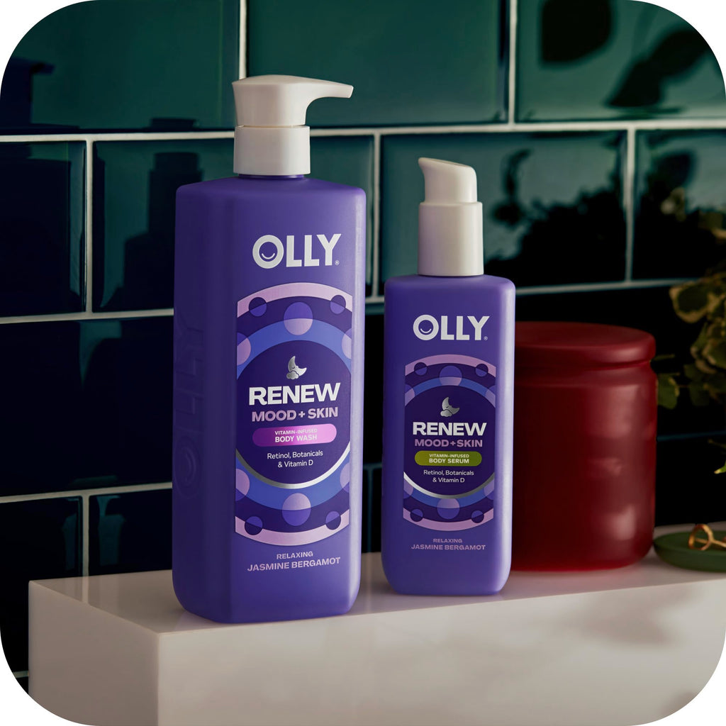OLLY Renew Body Wash with Vitamin D, Retinol & Botanicals - 17oz
