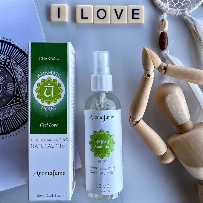 Bergamot & Vanilla Chakra Air Freshener Spray 100ml by Aromafume