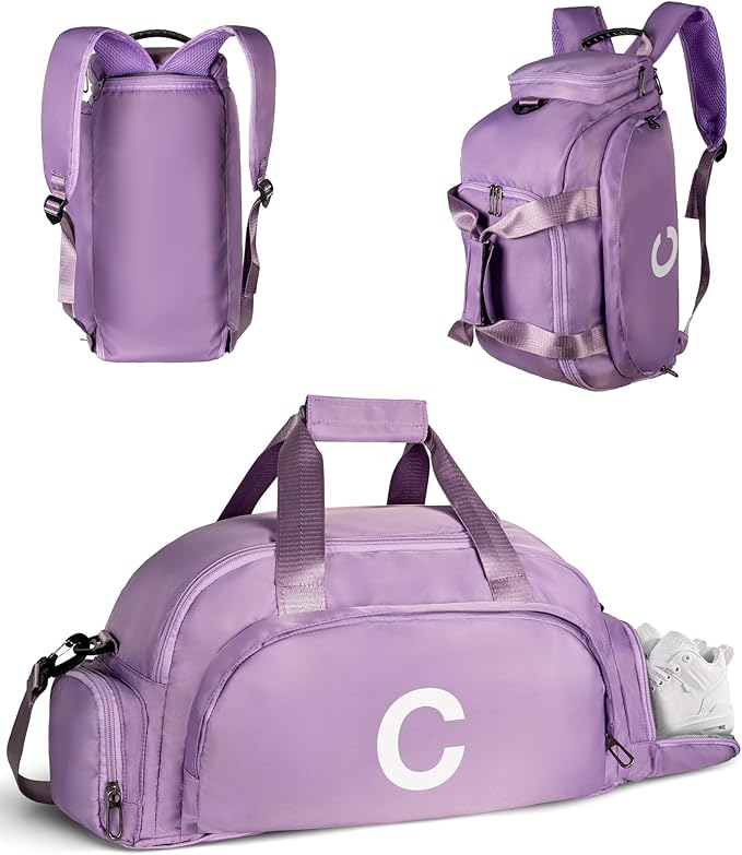 Vogewood Duffle Bag for Kids, Girls Dance Bag Gym Bags, Tween Girl Gift