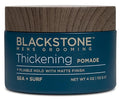Blackstone Men's Grooming Hair Thickening Pomade - Pliable Hold with Matte Finish | Paraben & | Sea + Surf Scent (4 Oz)
