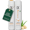 GK HAIR Keratin Shampoo and Conditioner set, Sulfate Free Moisturizing shampoo & conditioner for Color Treated Hair, Hydrating lightweight Formula for Dry, Damaged & Frizzy Hair 10.1oz each
