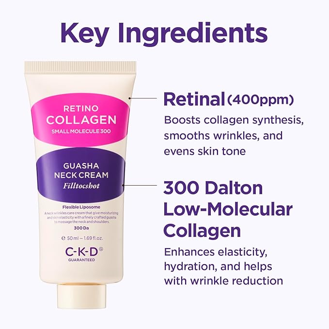 CKD Retinal Collagen Filltocshot Gua Sha Neck Cream [Refill]