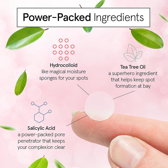 grace & stella Award Winning Multi-Size Pimple Patches for Face