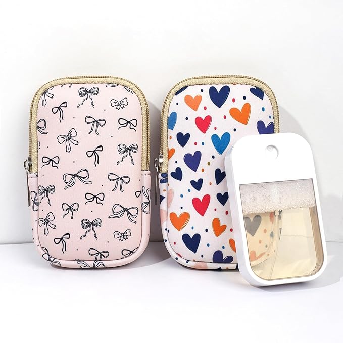 COOKOOKY 2 Pack Hand Sanitizer Holder compatible with Touchland