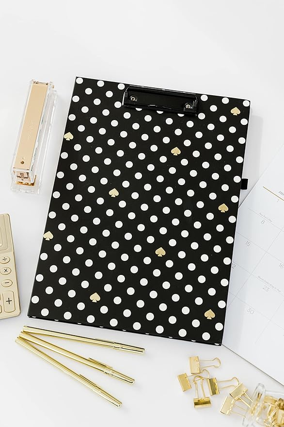 kate spade new york Clipboard Folio, Polka Dots