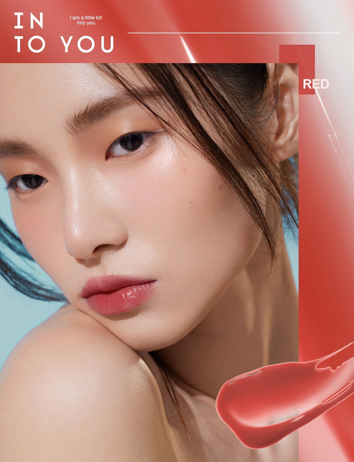 INTO YOU Lip Stain Long Lasting, Lip Gloss, Lip Tint, Lip Plumper Gloss, Glitter Lip Gloss, Liquid Lipstick, Vivid Color, Smudge-Proof, Lightweight, Naturally Moisturizing, Lip Oil For Dry Lips (CC04)
