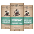 Dr. Squatch Natural Men’s Deodorant – Aluminum Free Natural Deodorant Men with Charcoal & Postbiotics for 72-Hour Odor Protection – Rainforest Rapids, 2.65oz Stick (3-Pack)