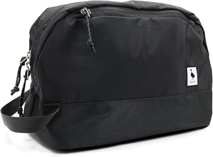 kalgoTeal Travel Toiletry Bag 8L, Large Packing Cube with Waterproof TPU Wet/Dry Compartment