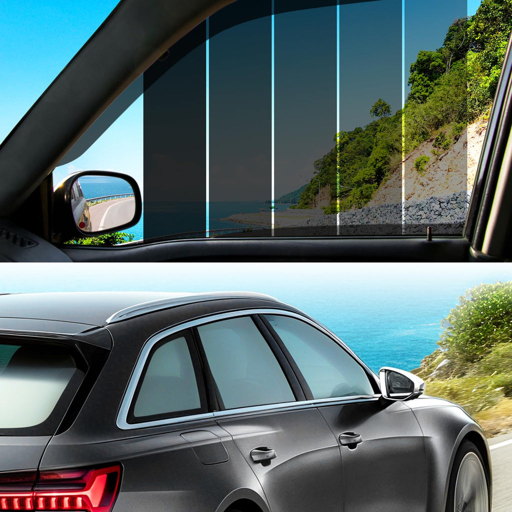TOYOCO Ceramic Car Window Tint Film, 35% VLT, 20" x 20FT Window Privacy Film, No Signal Interference, 99% UV Protection & Scratch-Resistant for Side & Rear Windows, DIY Install