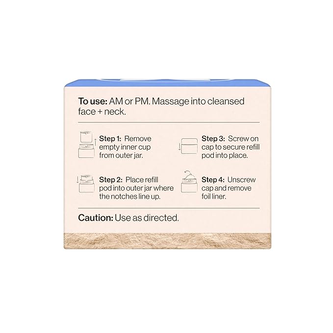 Honest Beauty Refill Pod for Full Size Hydrogel Cream, 1.7 fl oz