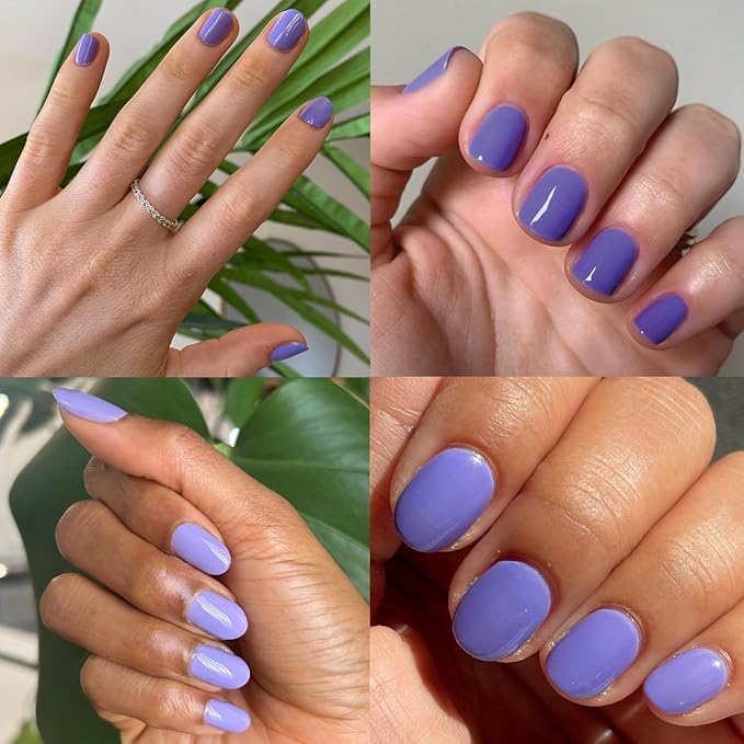 Olive & June Long Lasting Nail Polish, Bold & Unshaken Purple