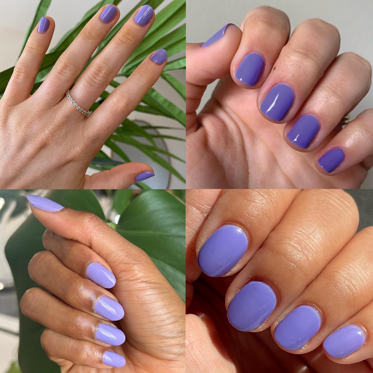 Olive & June Long Lasting Nail Polish, Bold & Unshaken Purple