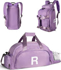 Vogewood Personalized Gift for Teenage Girls, Gym Bag with Shoe Compartment