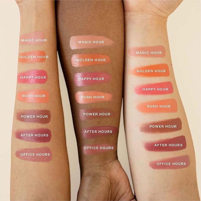 Tower 28 BeachPlease Cream Blush + Tinted Lip Balm - Multi-Use Lip Tint + Dewy Blush for Cheeks With Aloe Vera + Green Tea - Vegan, Non-Comedogenic Makeup for Sensitive Skin - Golden Hour (0.16 oz)