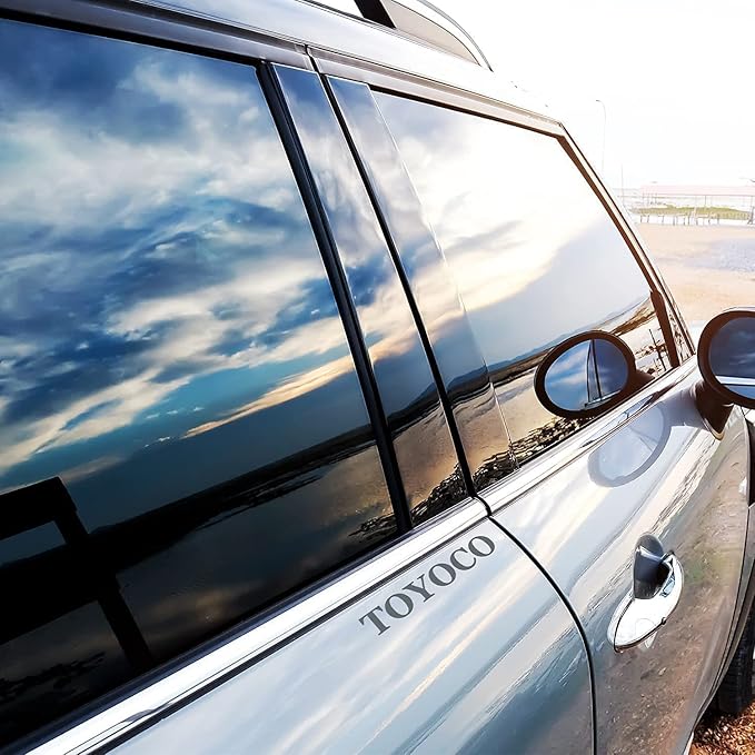 Window Tint Film for Cars, 50% VLT 20in x 10Ft Ceramic Window Tints, Blocks 99% UV & IR Rays, Heat Resistant Anti Glare Films for Windshield, Scratch Resistant Sun Shade Auto Tint Roll